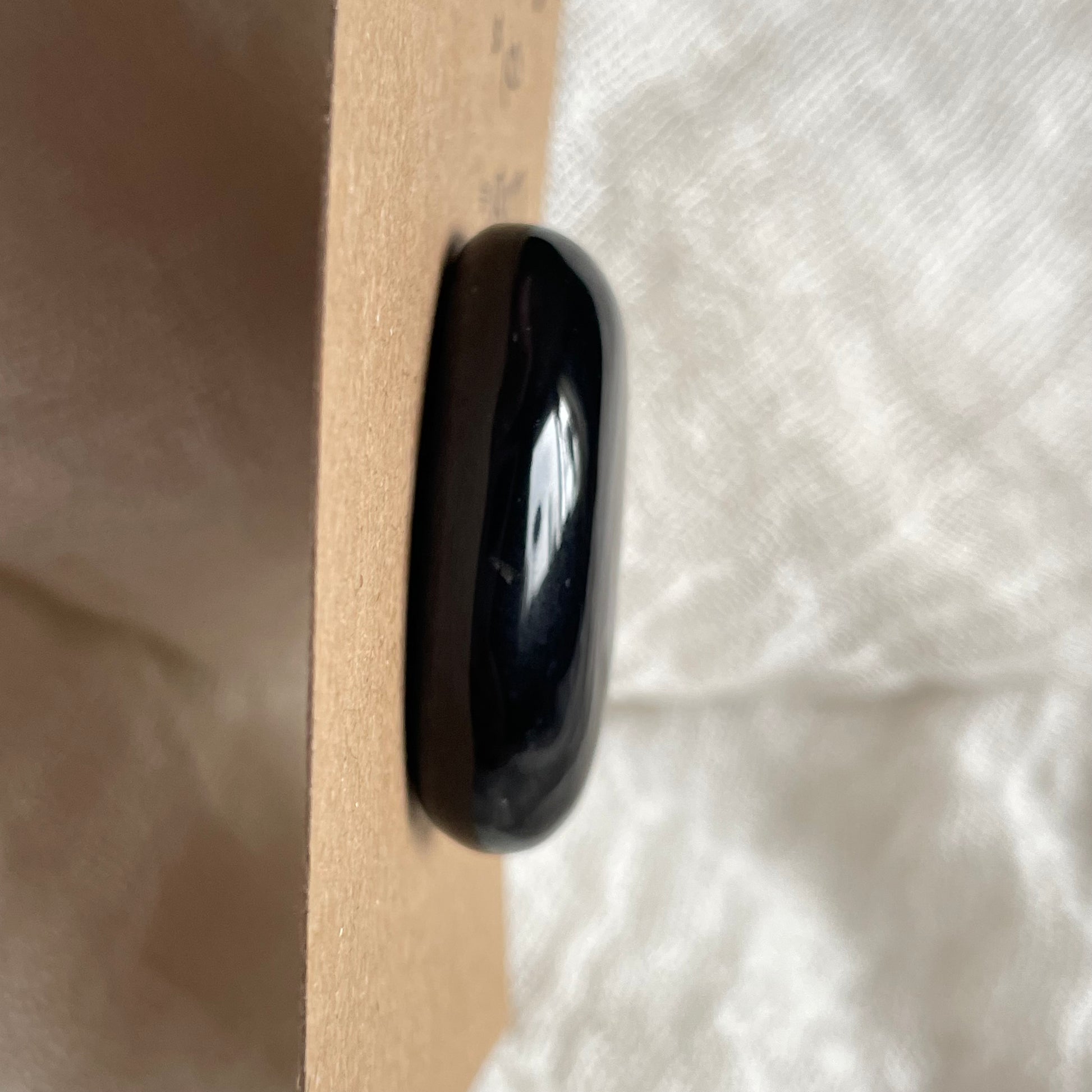 Black Onyx - Cabochon - B17 B6E223FA-6769-49A3-A58B-689BE634605C Brandedandwild.com