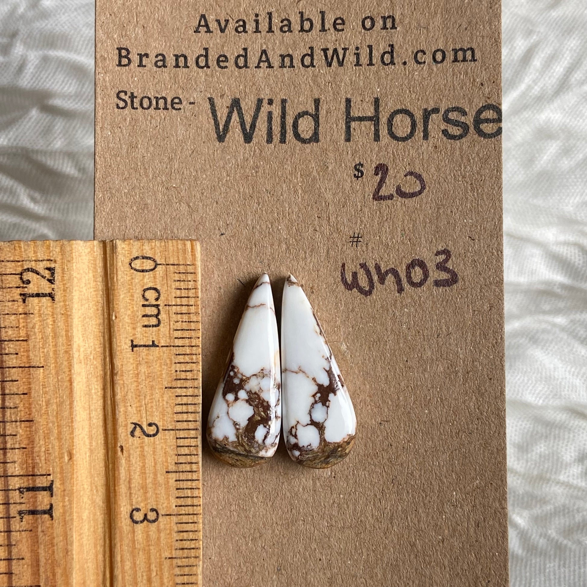 Wild Horse Cabochon - WH03 B6E495CE-BB44-4308-88DF-89434F606787 Brandedandwild.com