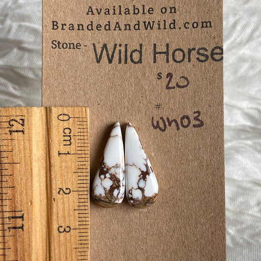 Wild Horse Cabochon - WH03 B6E495CE-BB44-4308-88DF-89434F606787 Brandedandwild.com