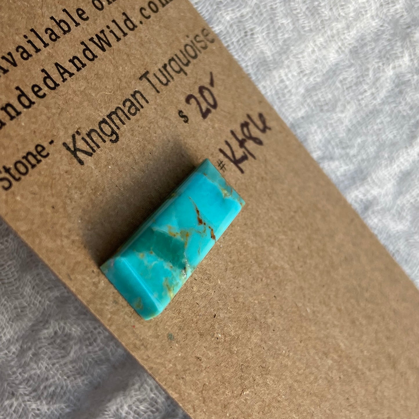 Kingman Turquoise Cabochon - KT86