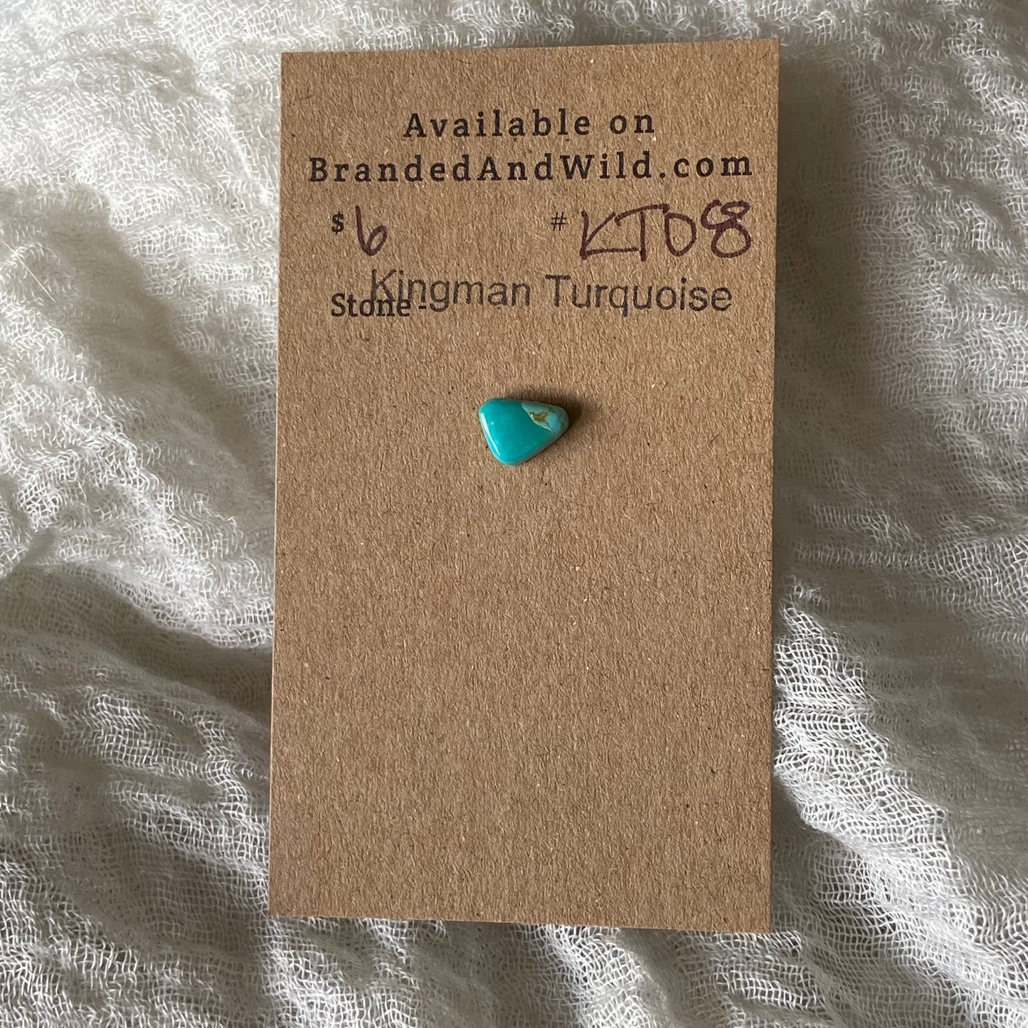 Kingman Turquoise Cabochon - KT08
