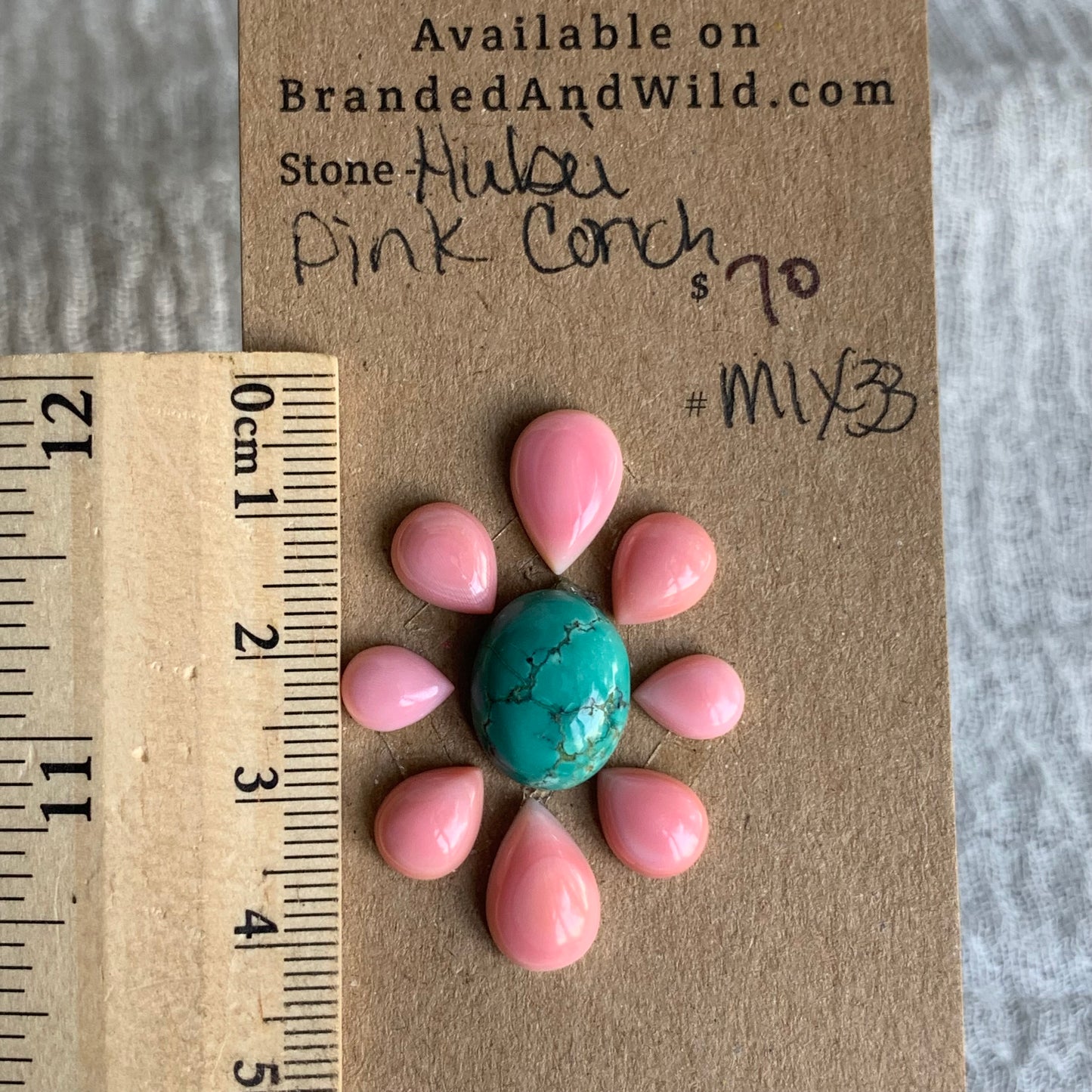 Hubei / Pink Conch Cabochon - Mix33