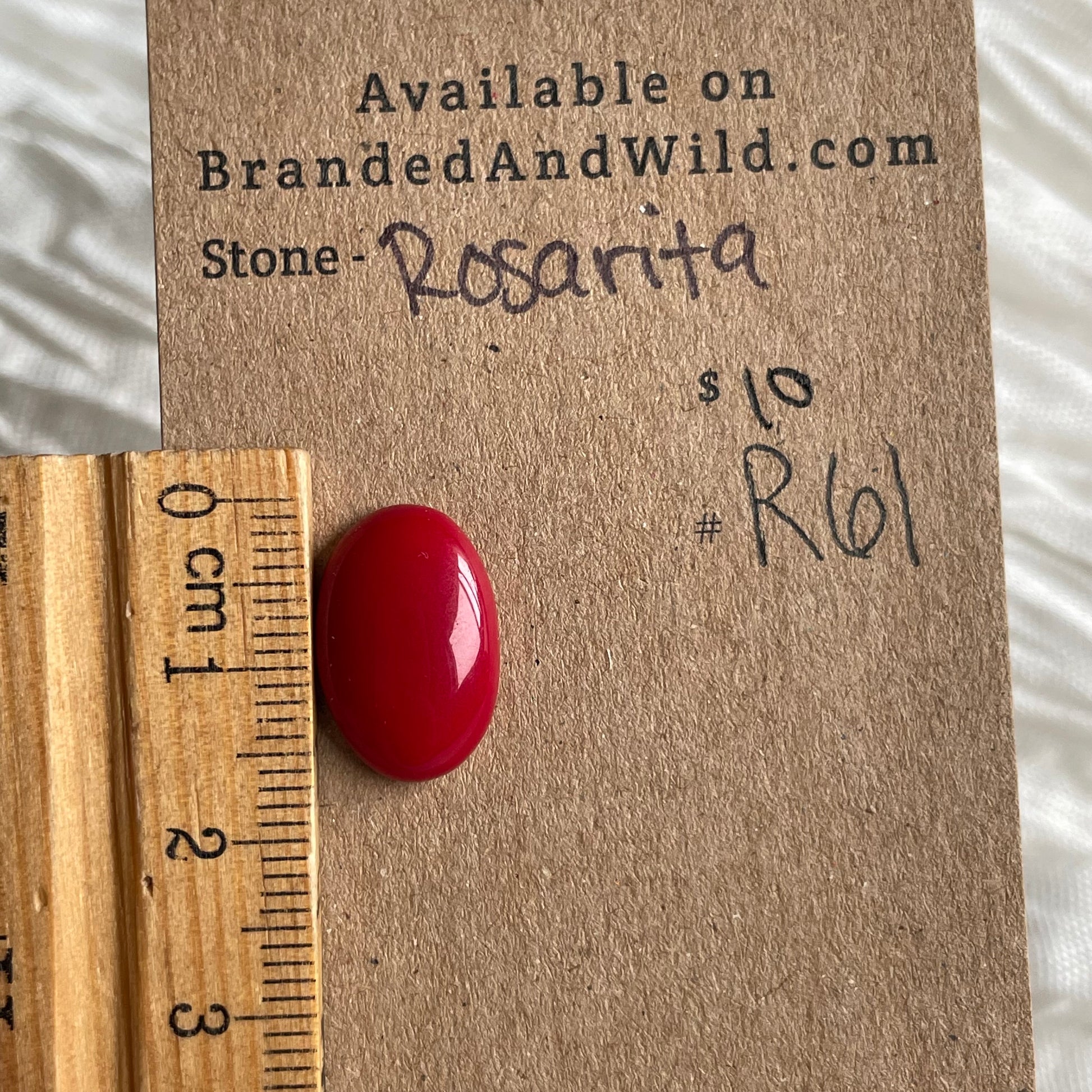 Rosarita - Cabochon - R61 B7C7BBD8-DEF6-4926-8967-4BAB61AF36B4 Brandedandwild.com