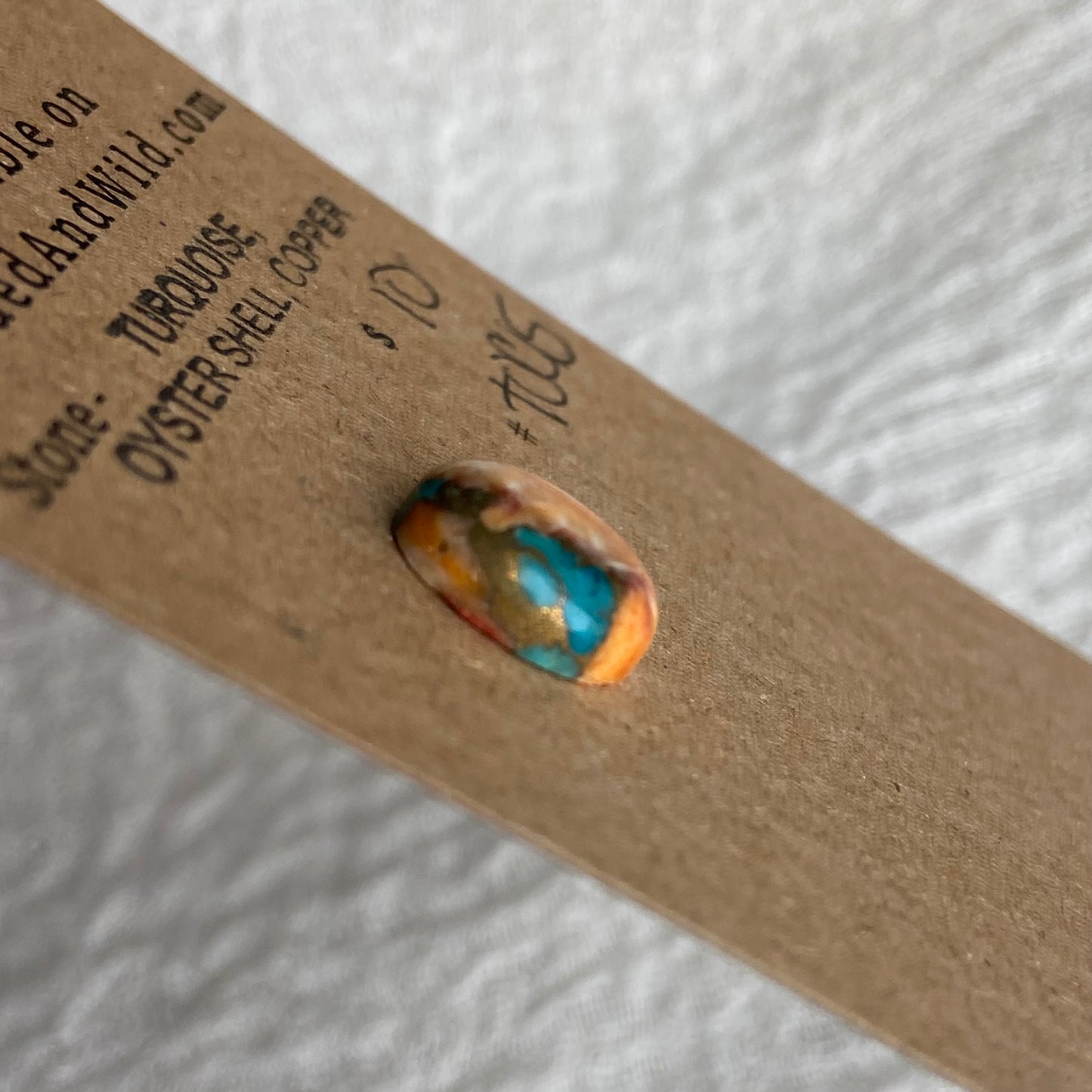 Turquoise, Oyster Shell, Copper - TOC15