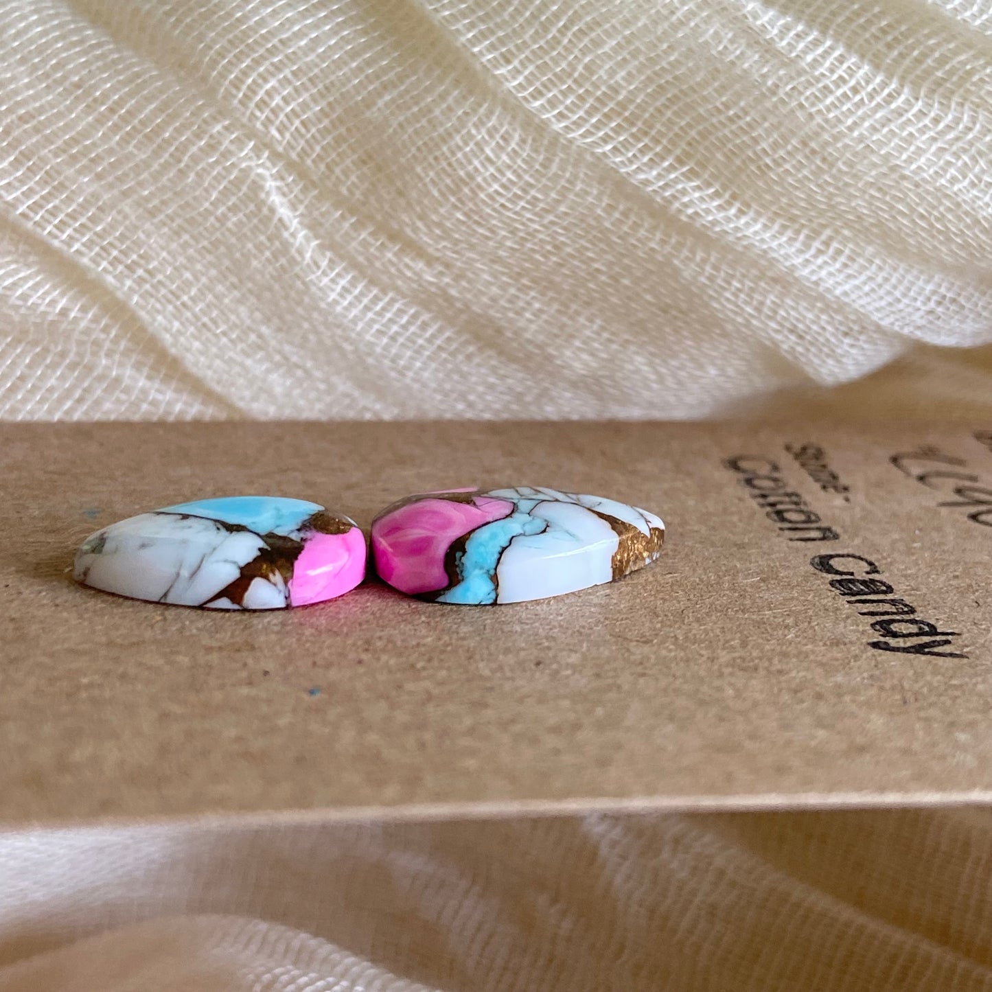 Cotton Candy Cabochon - CC90 B7F7A982-778A-456A-8743-B58902BC9E46 Brandedandwild.com