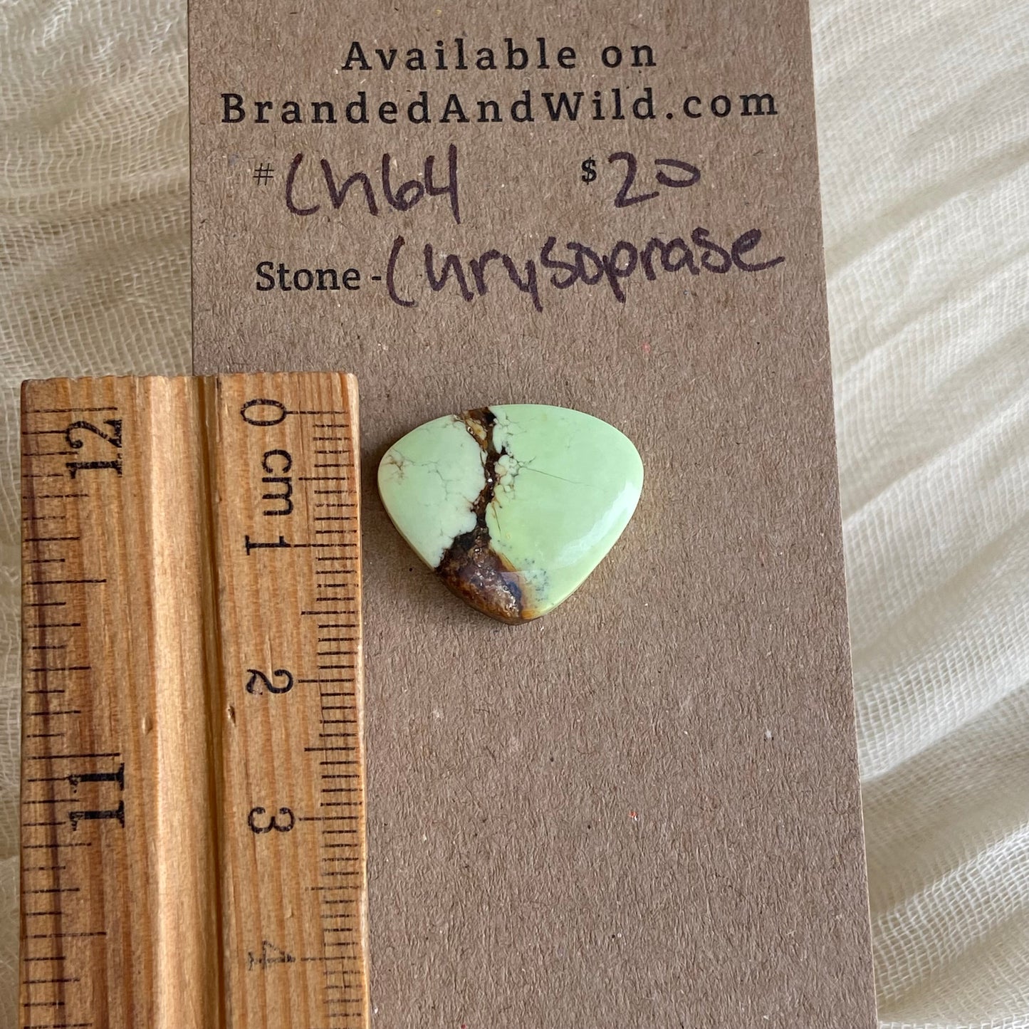 Chrysoprase Cabochon - Ch64