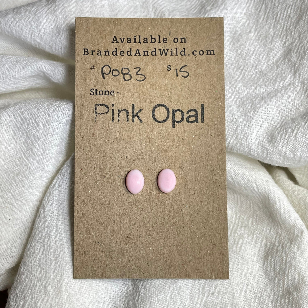 Pink Opal Cabochon - PO83 B8109F9A-5DB7-4423-9E5B-7F33E9A453B5 Brandedandwild.com
