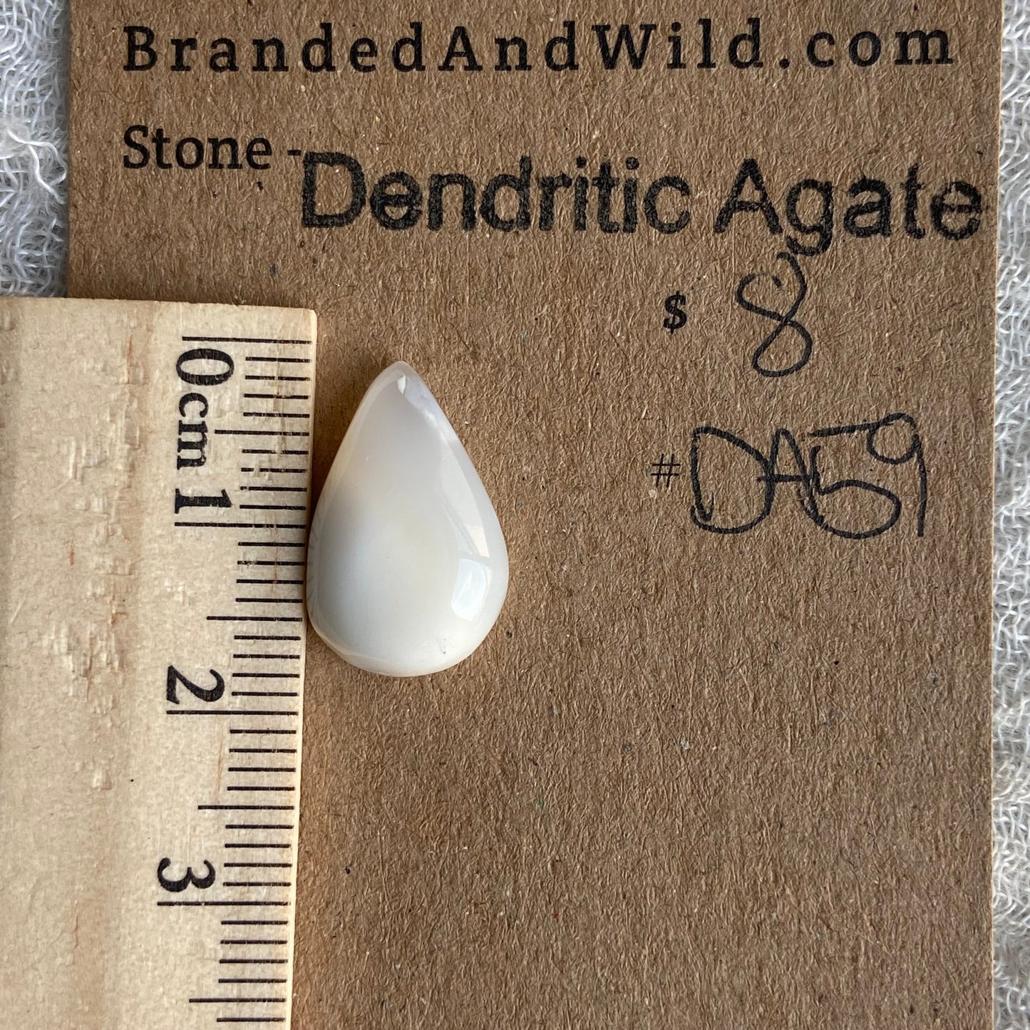 Dendritic Agate Cabochon - DA59