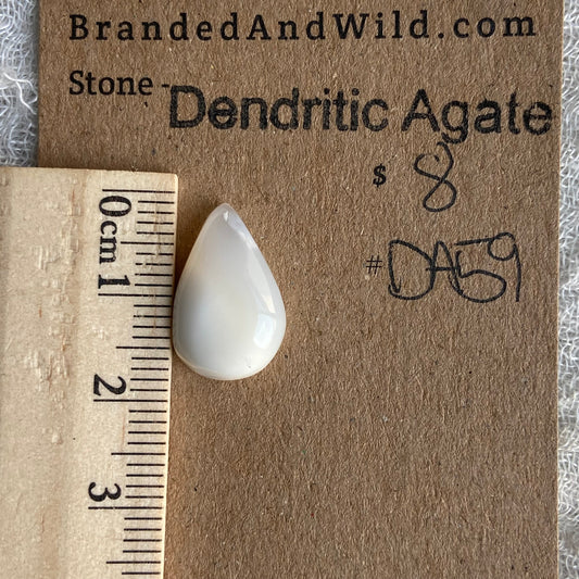 Dendritic Agate Cabochon - DA59