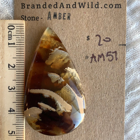 Amber Cabochon AM57