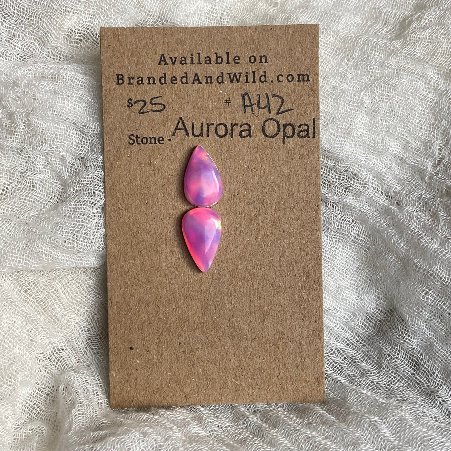 Aurora Opal Cabochon - A42 B8466C8E-0A76-4915-AF6A-2FDE9FDC70A7 Brandedandwild.com