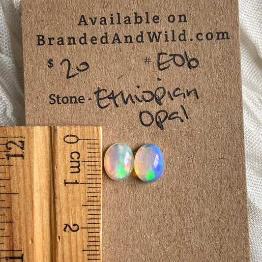 Ethiopian Opal Cabochon - EO6 B8533735-CB7D-4914-95A7-902868CA2915 Brandedandwild.com