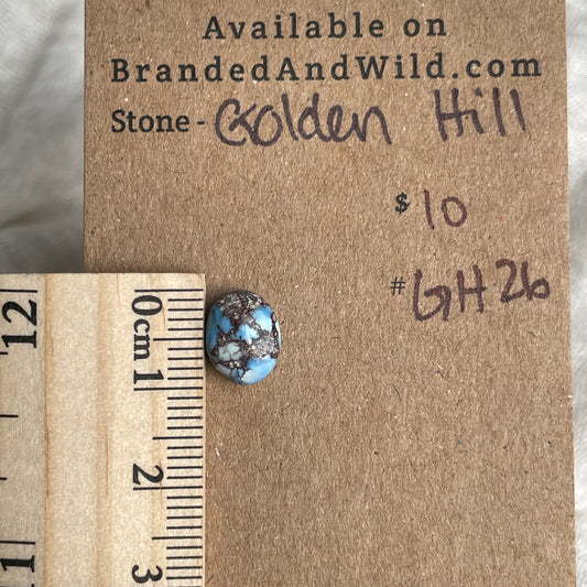 Golden Hill Turquoise Cabochon - GH26