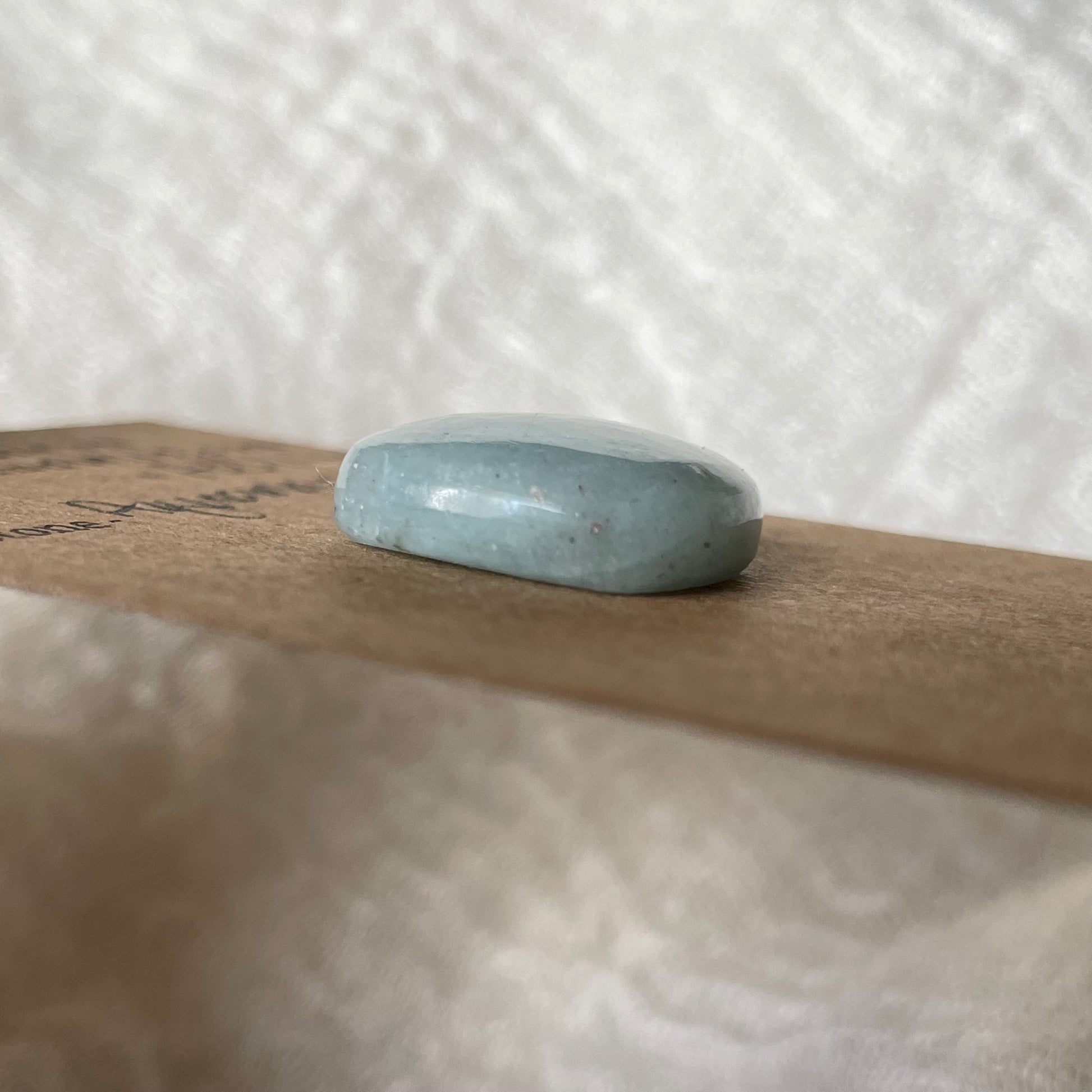 Aquamarine Cabochon AQ14 B87470E8-A4ED-4EF3-A943-3E90139DAC86 Brandedandwild.com