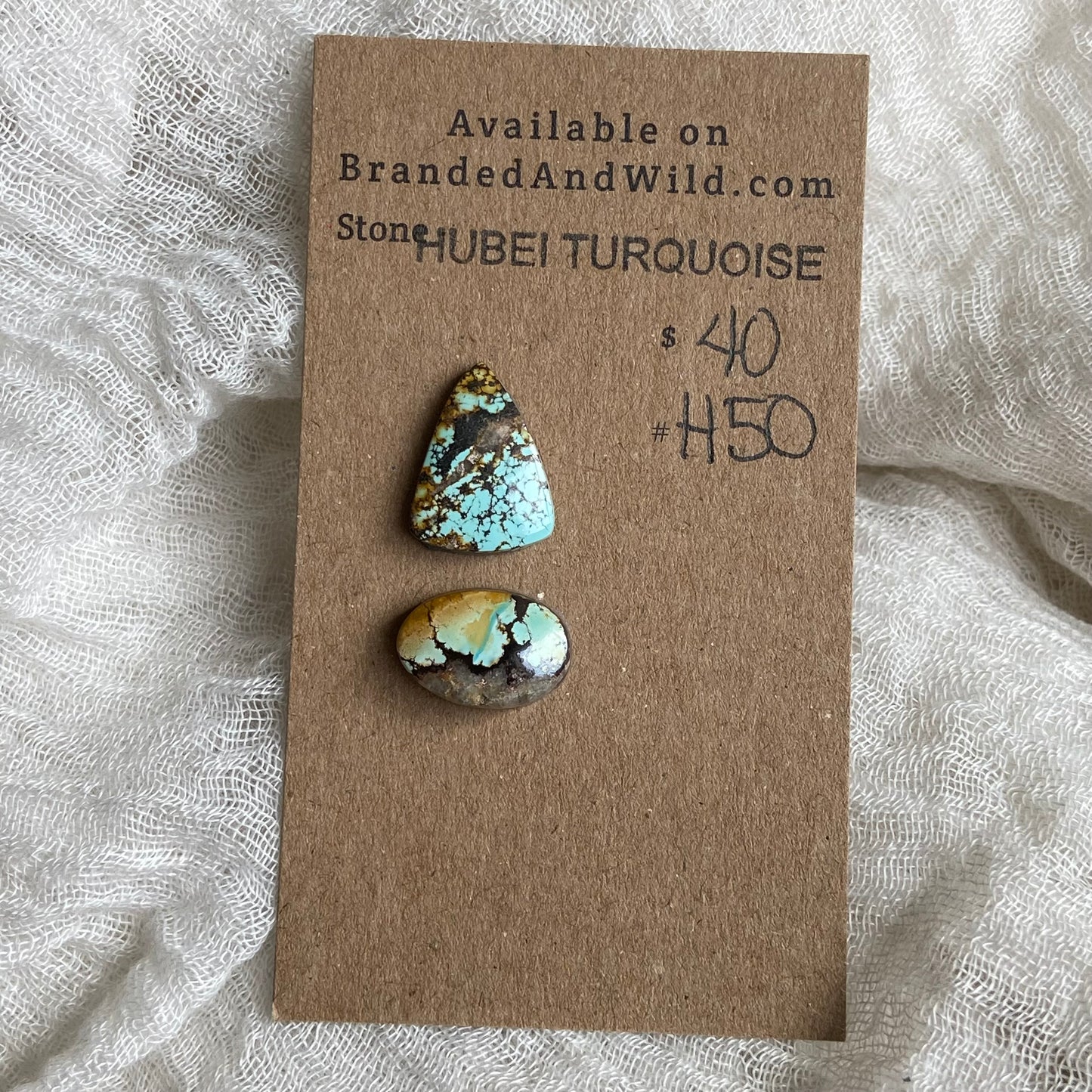 Hubei Turquoise Cabochon - H40 B886C271-682D-470F-99E7-AFE5346768A3 Brandedandwild.com