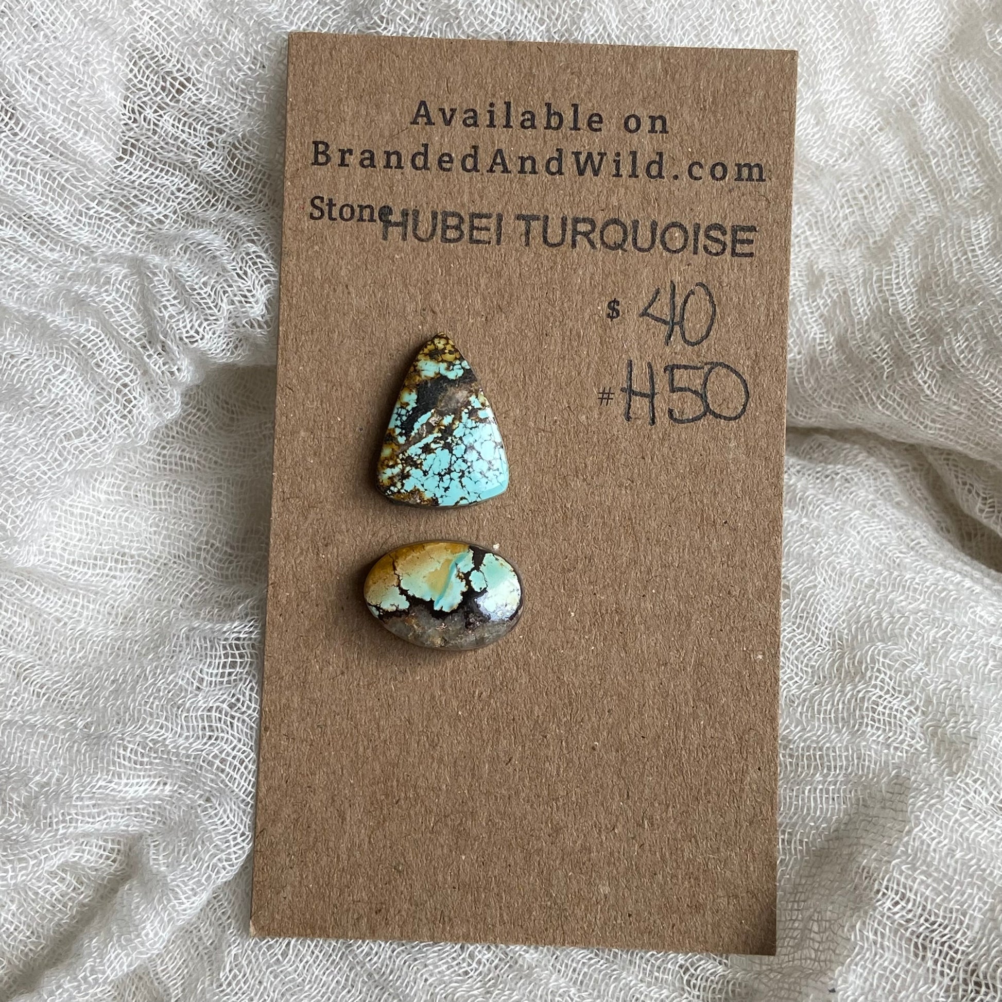 Hubei Turquoise Cabochon - H40 B886C271-682D-470F-99E7-AFE5346768A3 Brandedandwild.com