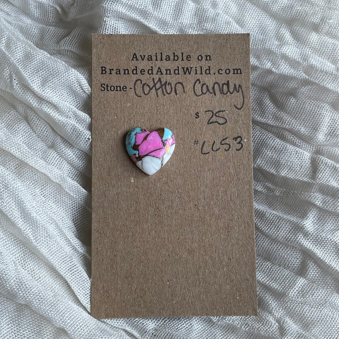 Cotton Candy Cabochon - CC53 B8D24713-5256-4CD2-9A9D-C10E28D66F37 Brandedandwild.com