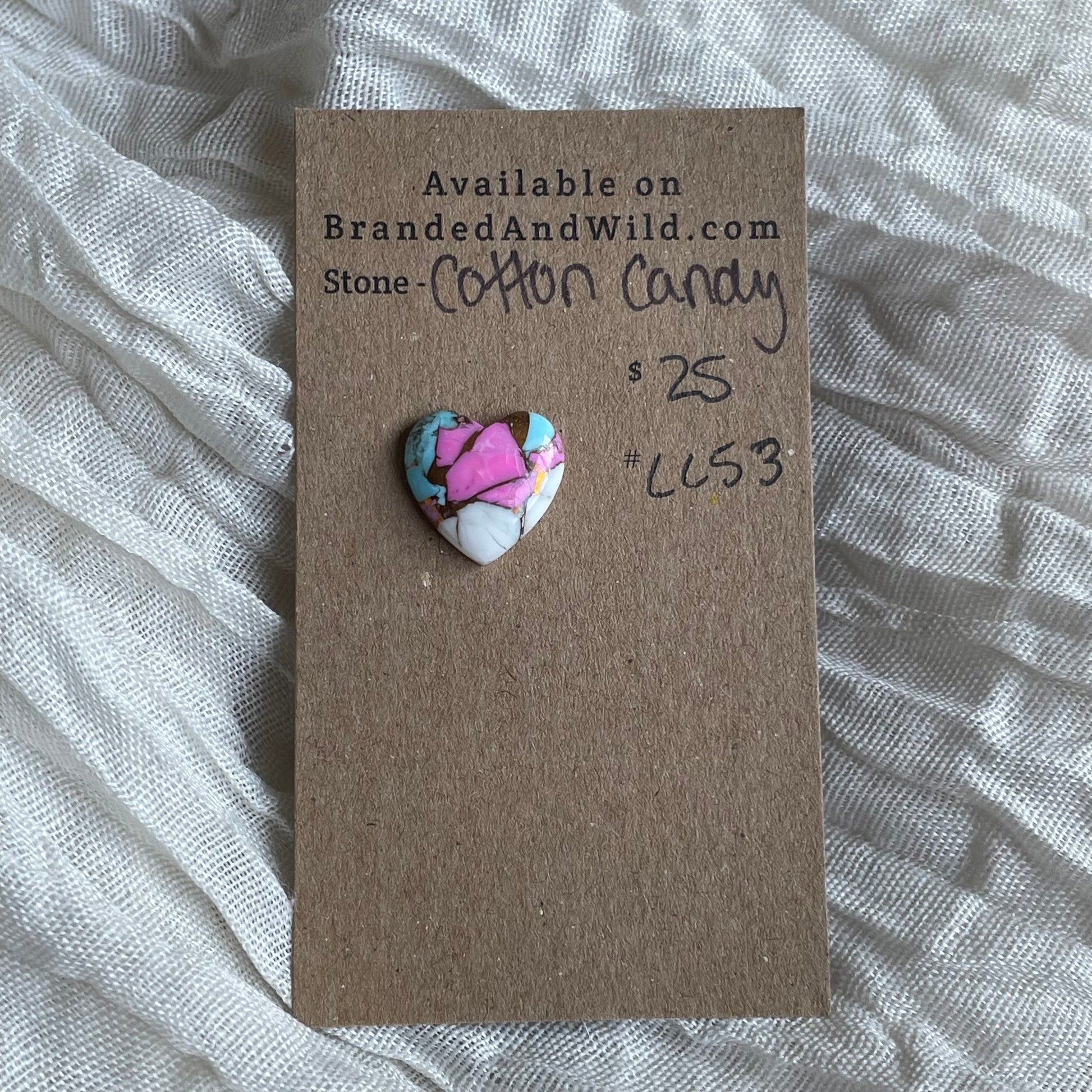 Cotton Candy Cabochon - CC53 B8D24713-5256-4CD2-9A9D-C10E28D66F37 Brandedandwild.com
