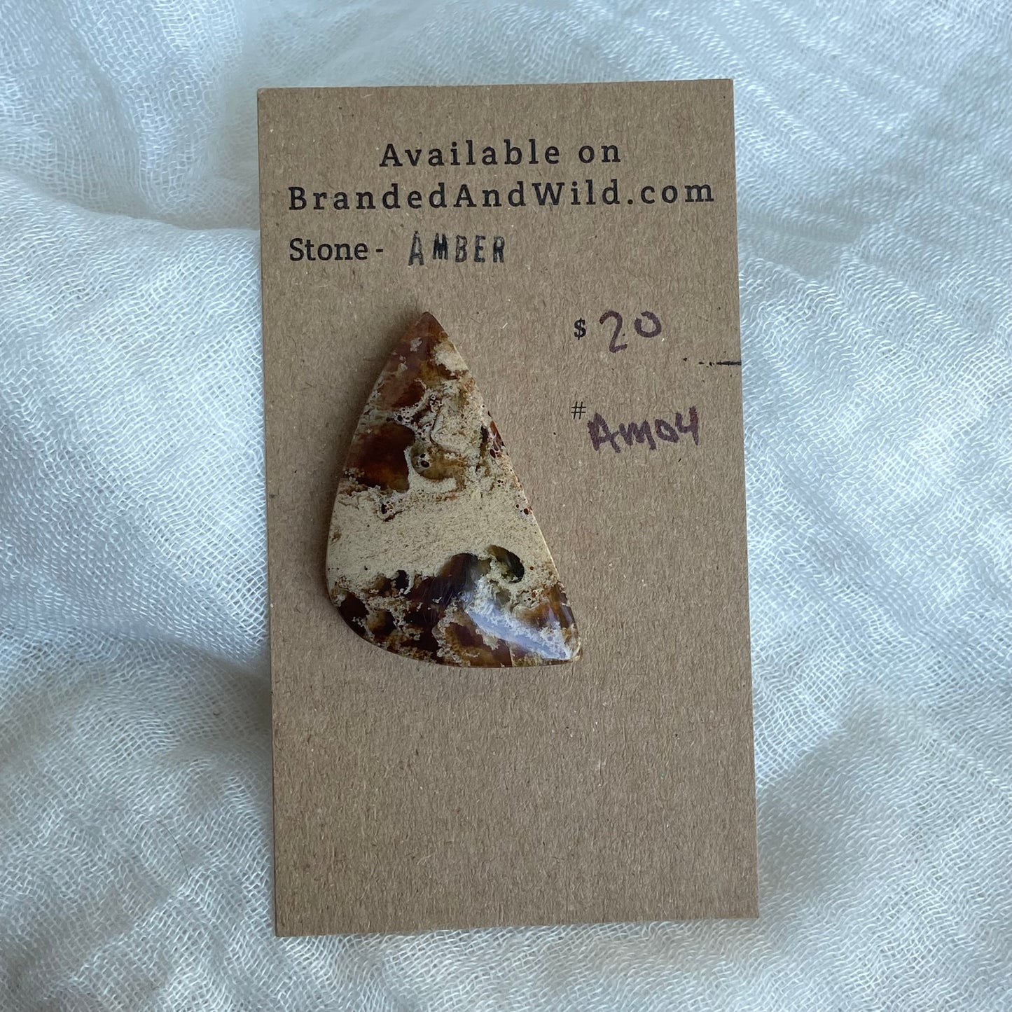 Amber Cabochon AM04