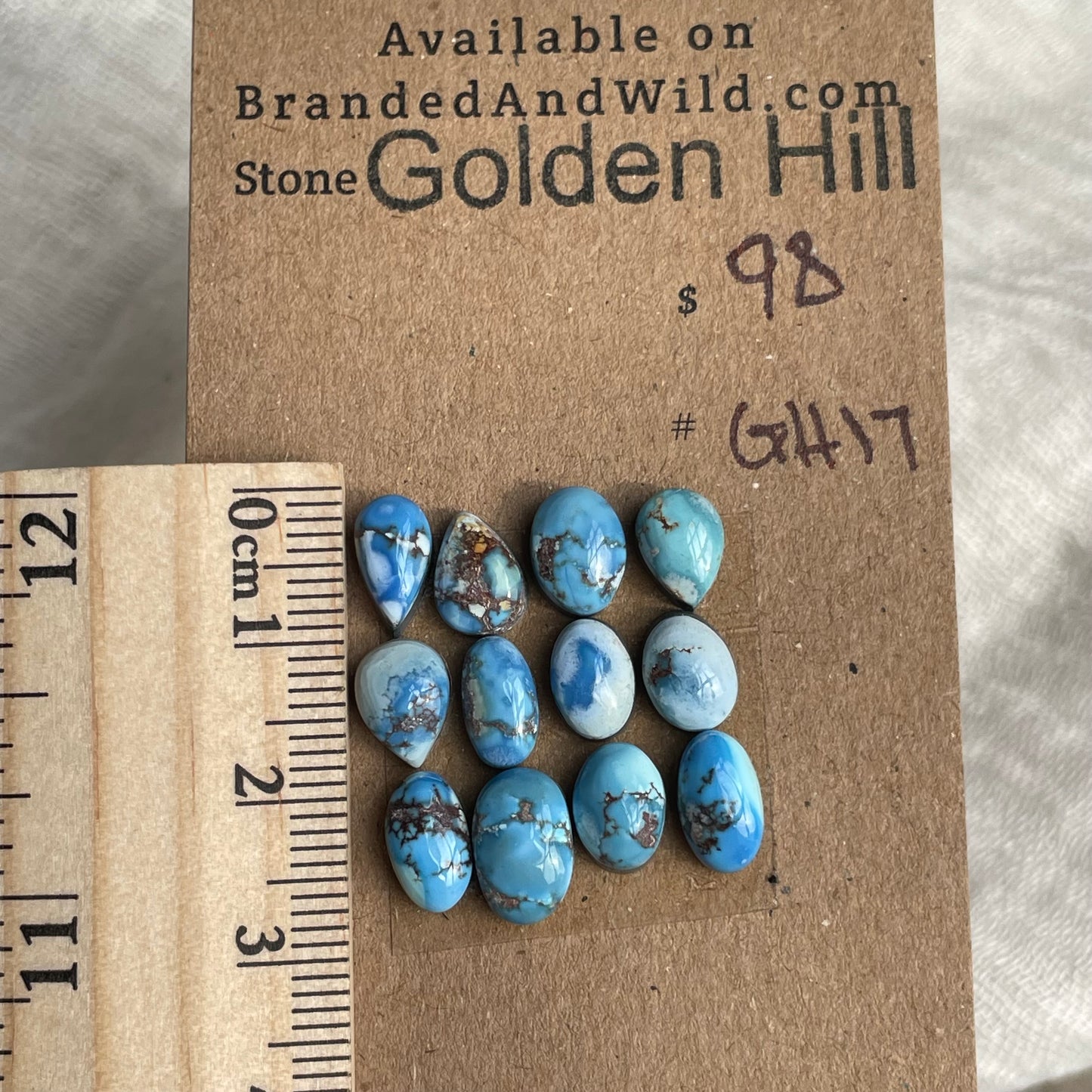 Golden Hill Turquoise Cabochon - GH17