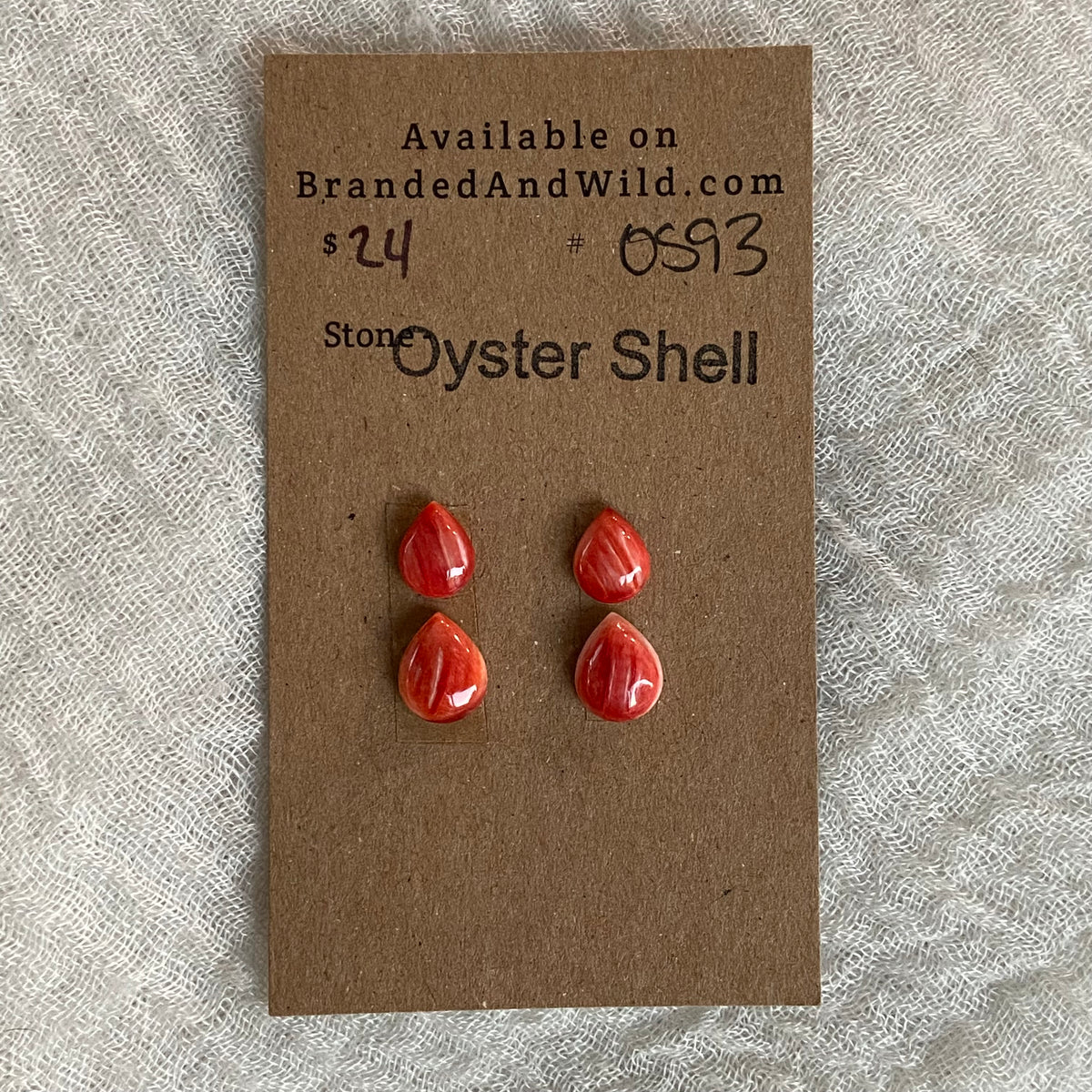 Oyster Shell Cabochon - OS93