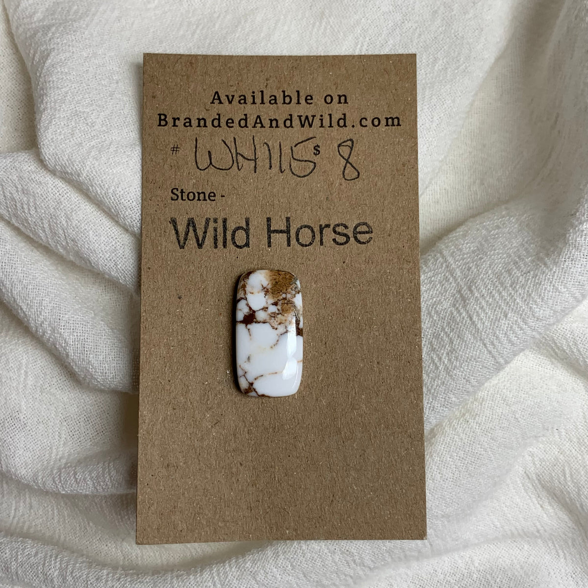 Wild Horse Cabochon - WH115 B904AAB8-74CF-4DA8-BB5A-DF3ACA1F5740 Brandedandwild.com