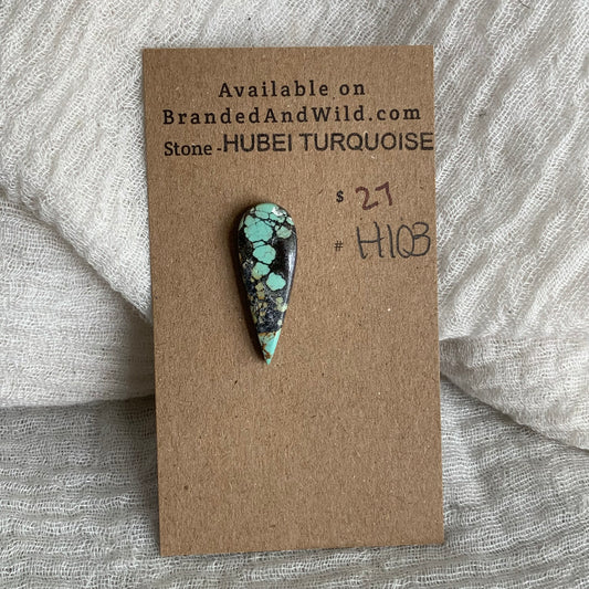 Hubei Turquoise Cabochon - H103