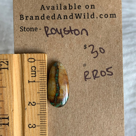 Royston Ribbon Turquoise Cabochon RR05