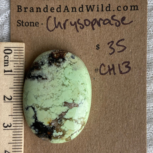 Chrysoprase Cabochon - Ch13