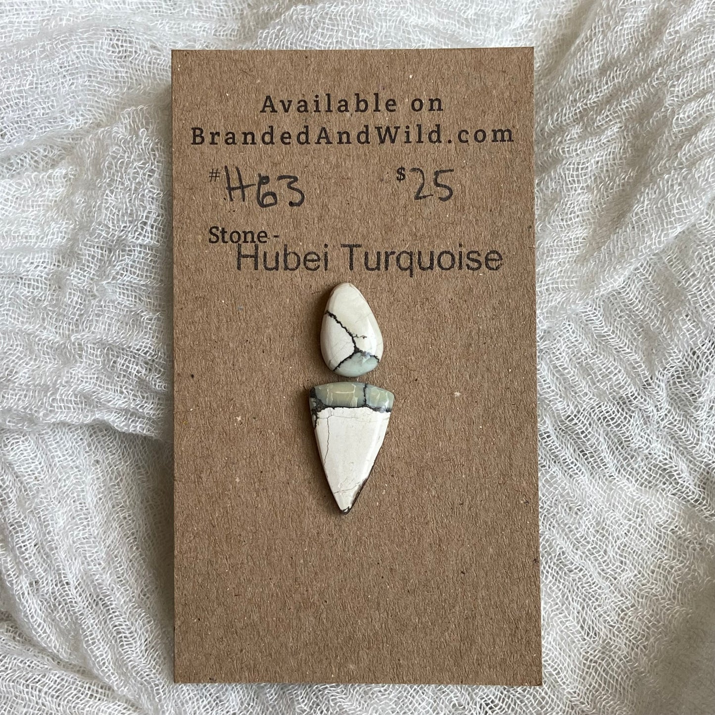 Hubei Turquoise Cabochon - H63