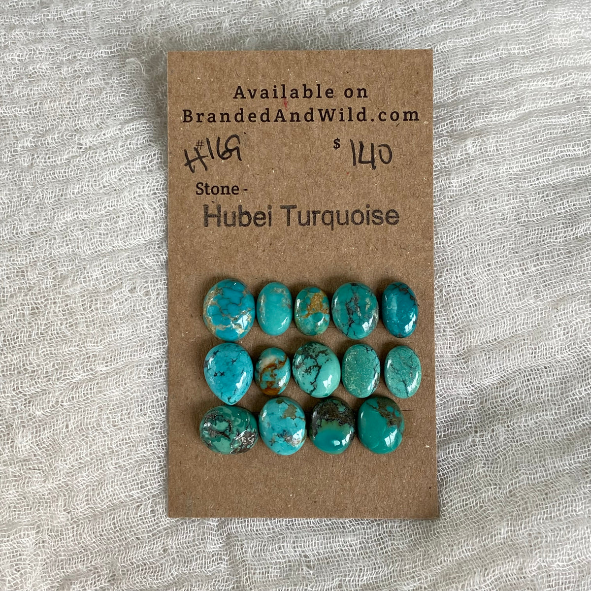 Hubei Turquoise Cabochon - H169