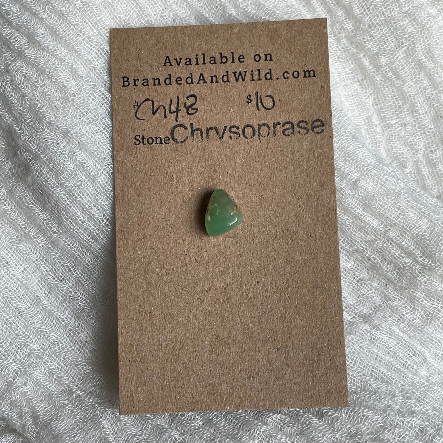 Chrysoprase Cabochon - Ch48