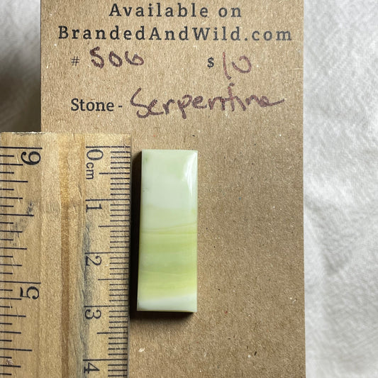 Serpentine - Cabochon - S06 B97D31B6-777F-4EDC-8EE2-BEF6F0F7847D Brandedandwild.com