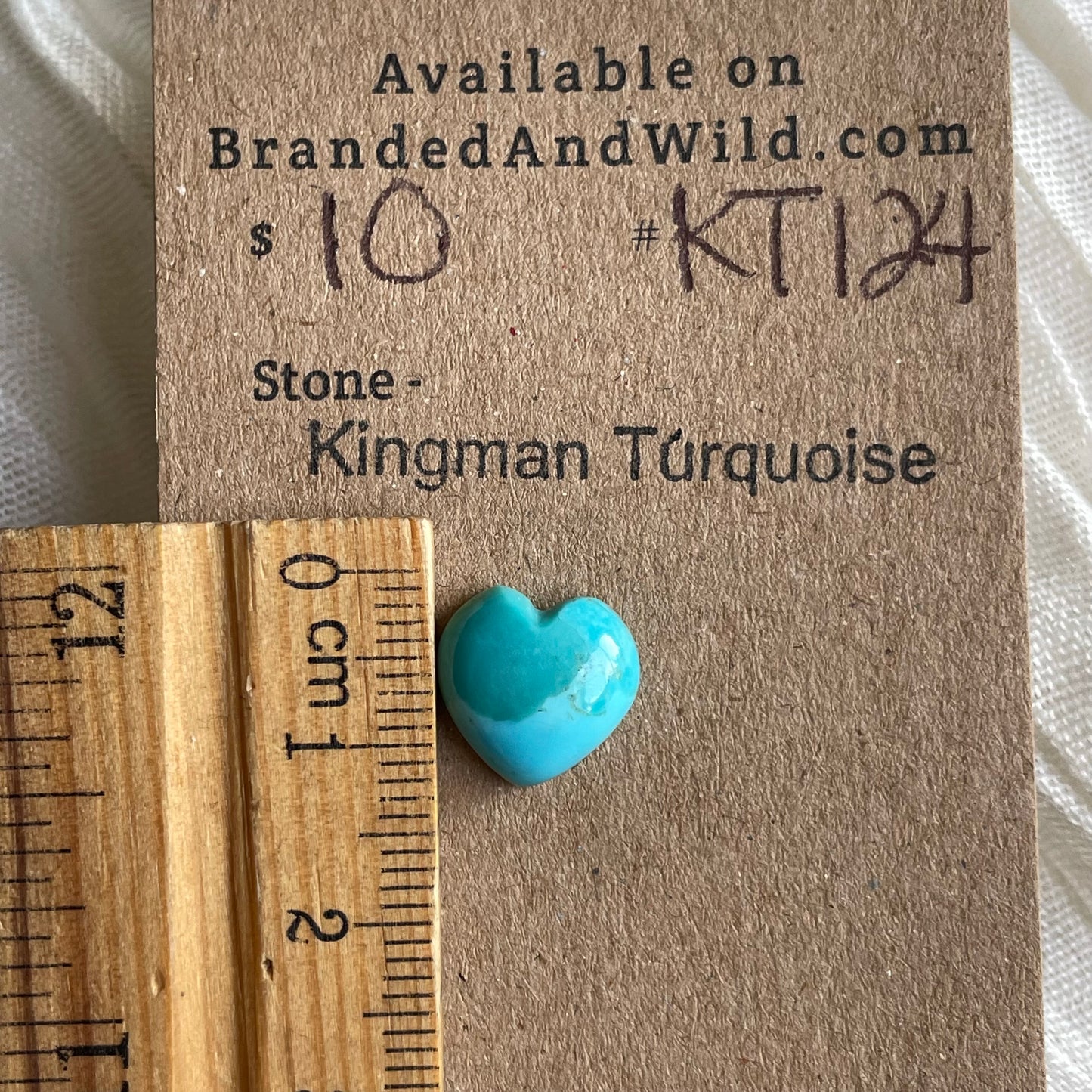 Kingman Turquoise Cabochon - KT124 B9865756-8834-4B04-AB24-6759961D0512 Brandedandwild.com
