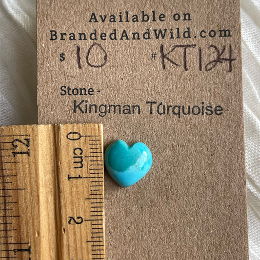 Kingman Turquoise Cabochon - KT124 B9865756-8834-4B04-AB24-6759961D0512 Brandedandwild.com