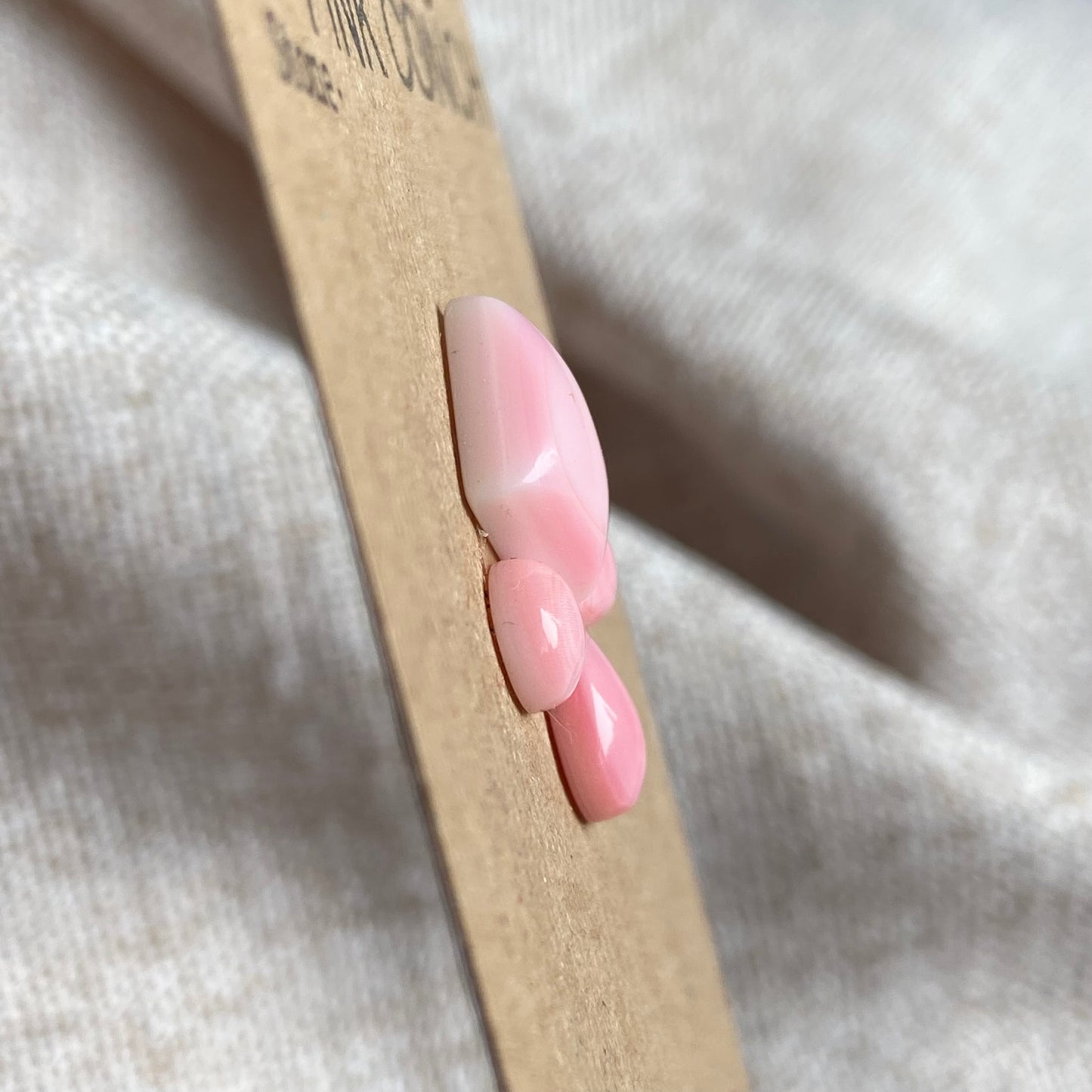 Pink Conch Cabochon - PC14 B9B7D2D7-1944-4C7E-875A-2ED25FCFE450 Brandedandwild.com
