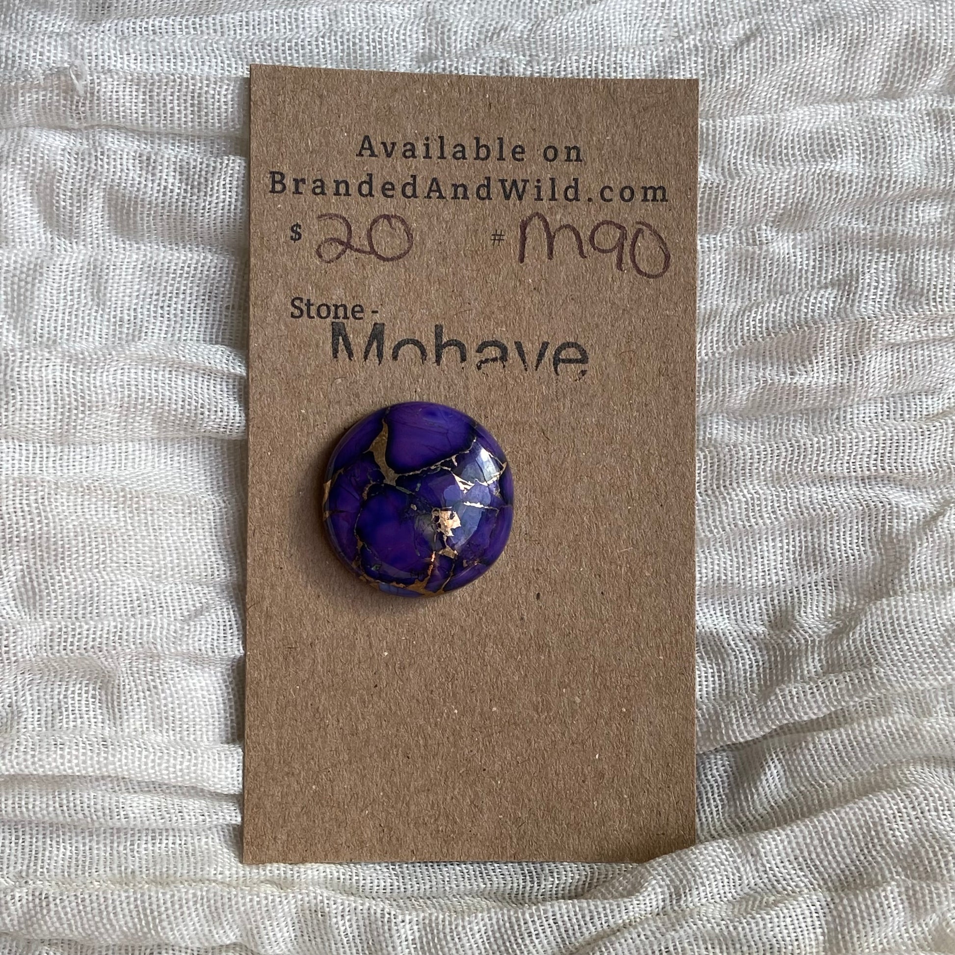 Mohave Cabochon - M90 Cabochon B9DFC9B5-1439-47FC-9423-DBE7A4A5C598 Brandedandwild.com