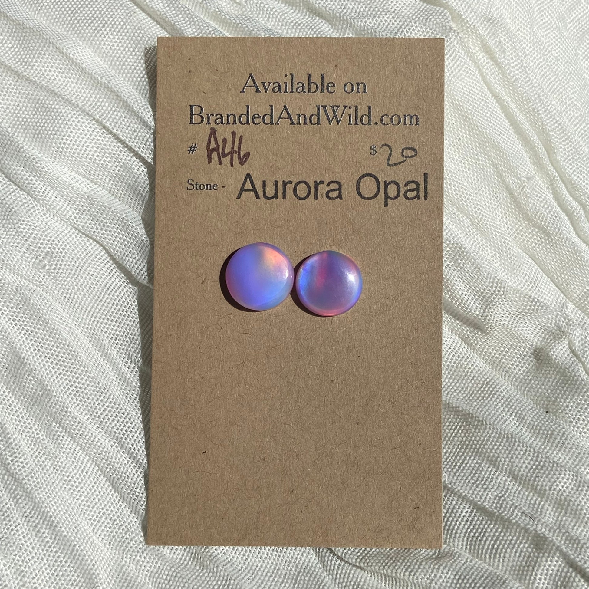 Aurora Opal Cabochon - A46 BA13798F-FDC9-4725-B718-4E8BB99C4196 Brandedandwild.com