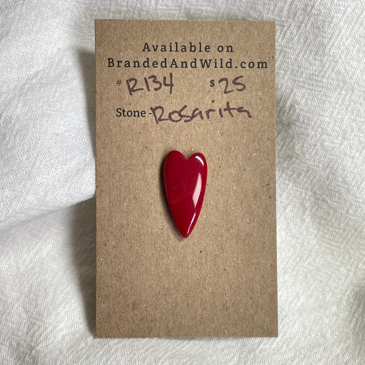 Rosarita - Cabochon - R134 BA35C56C-49E8-4135-A6AE-CB58A93AB484 Brandedandwild.com