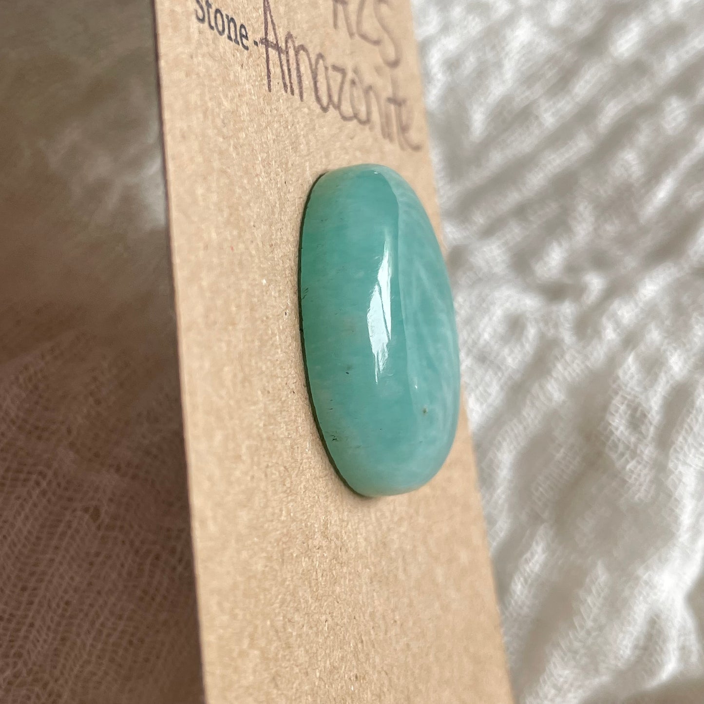 Amazonite Cabochon - AZ5 BA4B6D01-1CDB-4050-8933-608FA0ADDDE0 Brandedandwild.com