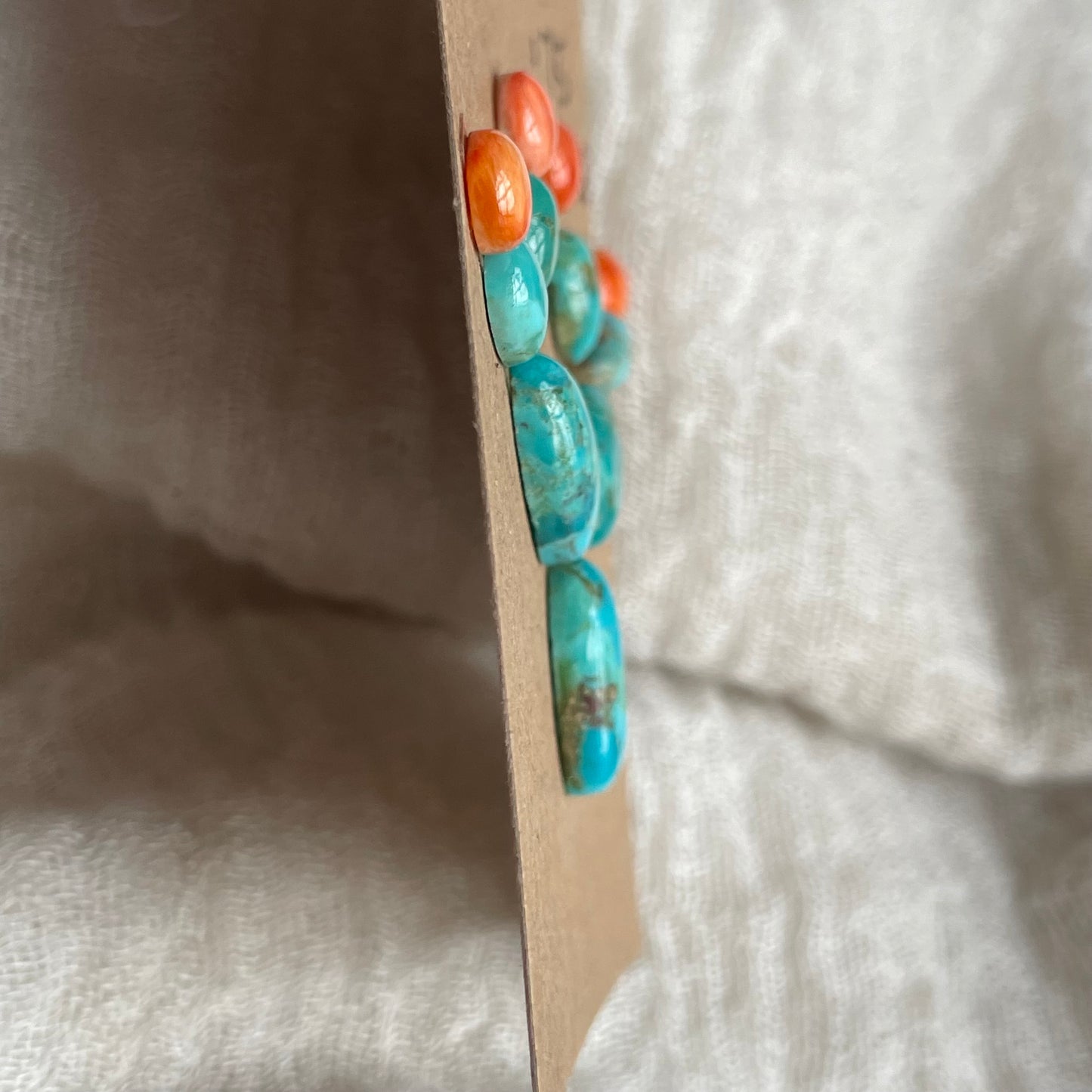 Turquoise / Oyster Shell Cabochon - MIX58 BA636D8C-615F-4A54-AA62-17B829FEDDD4 Brandedandwild.com