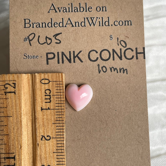 Pink Conch Cabochon - PC05 BA680842-F53F-4DC1-BD47-8A1A78942F2D Brandedandwild.com