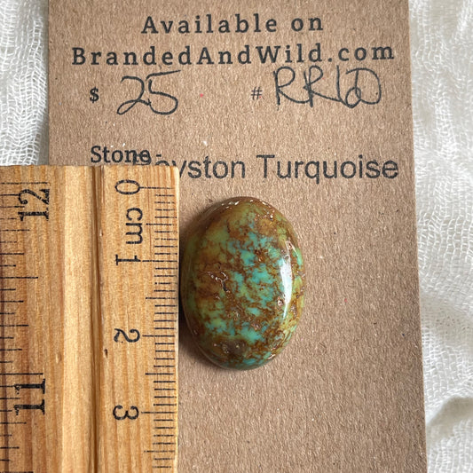 Royston Ribbon Turquoise Cabochon RR60 BA68129B-D935-42E0-8626-50F43C75AED6 Brandedandwild.com