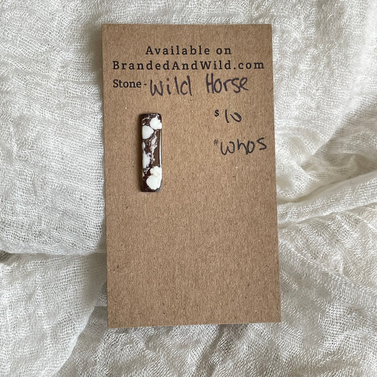 Wild Horse Cabochon - WH05 BAA389E4-A154-4E77-8FE7-41552E5EFBD2 Brandedandwild.com