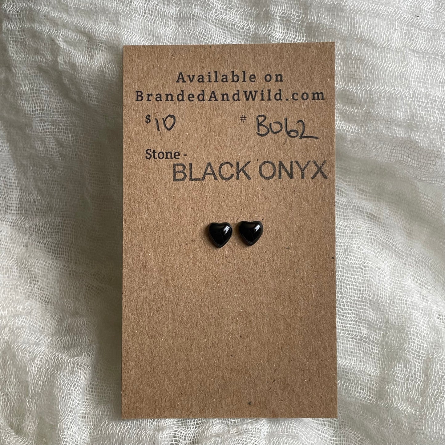 Black Onyx - Cabochon - BO62