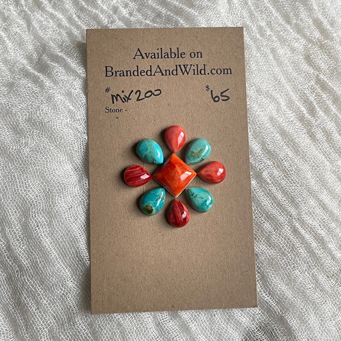 Kingman Mix Cabochon - MIX200 BAEA5863-53C7-4378-A760-5172284569C3 Brandedandwild.com