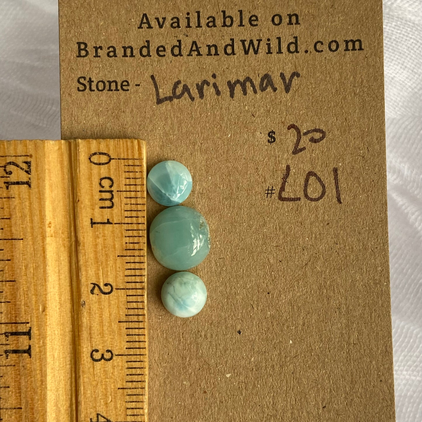 Larimar Cabochon - L01