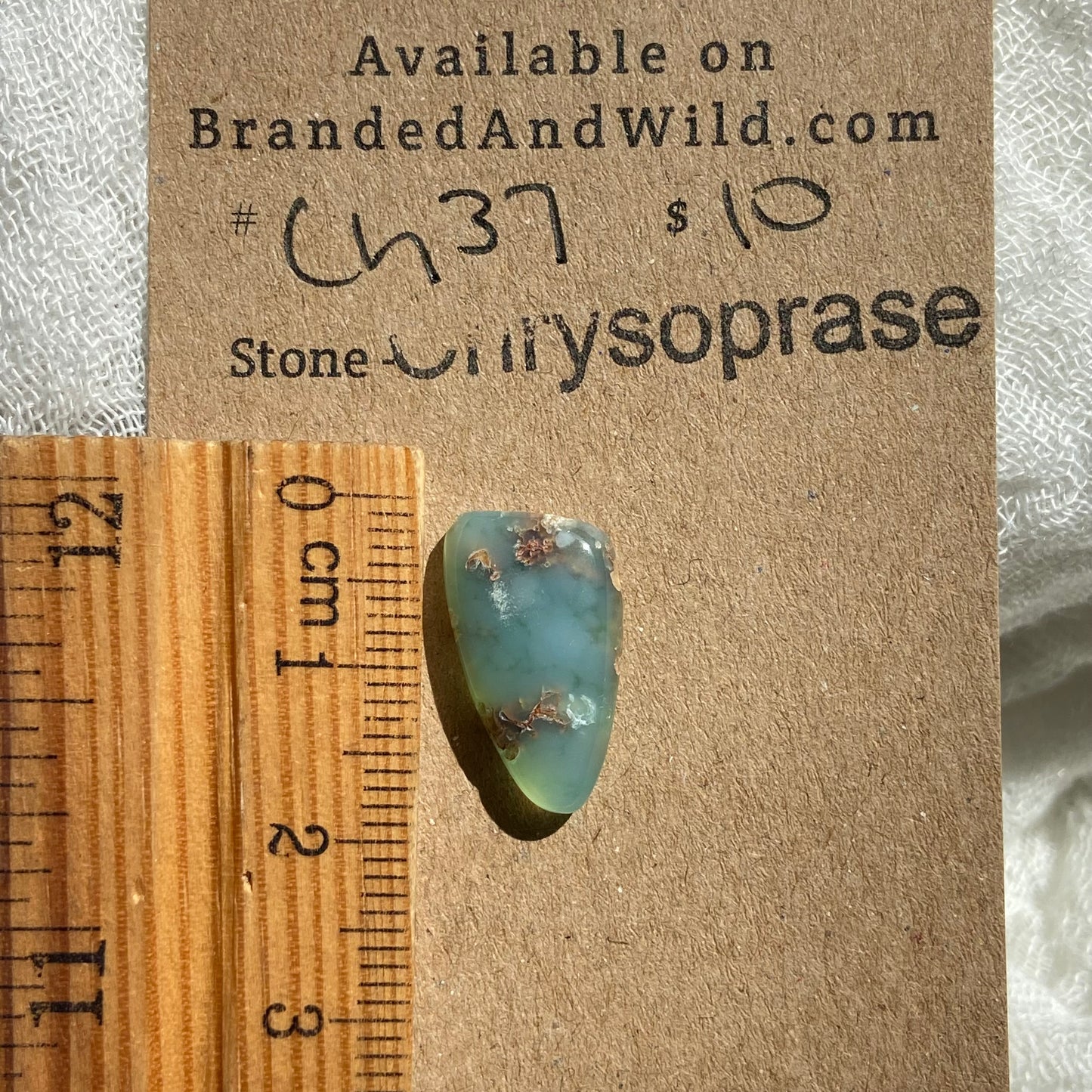 Chrysoprase Cabochon - Ch37