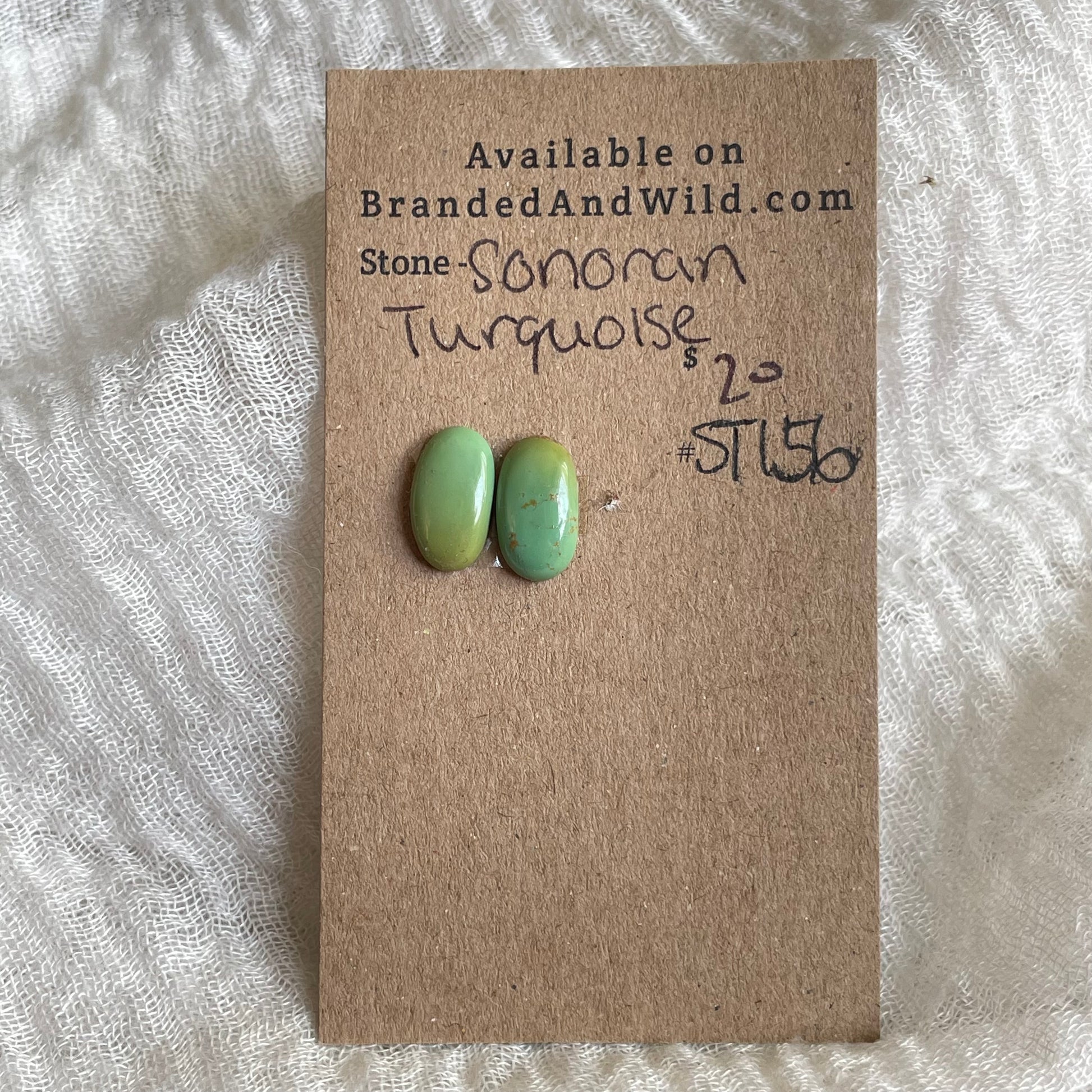 Sonoran Turquoise Cabochon - ST156 BB1A76E6-7043-450C-8397-051007320068 Brandedandwild.com