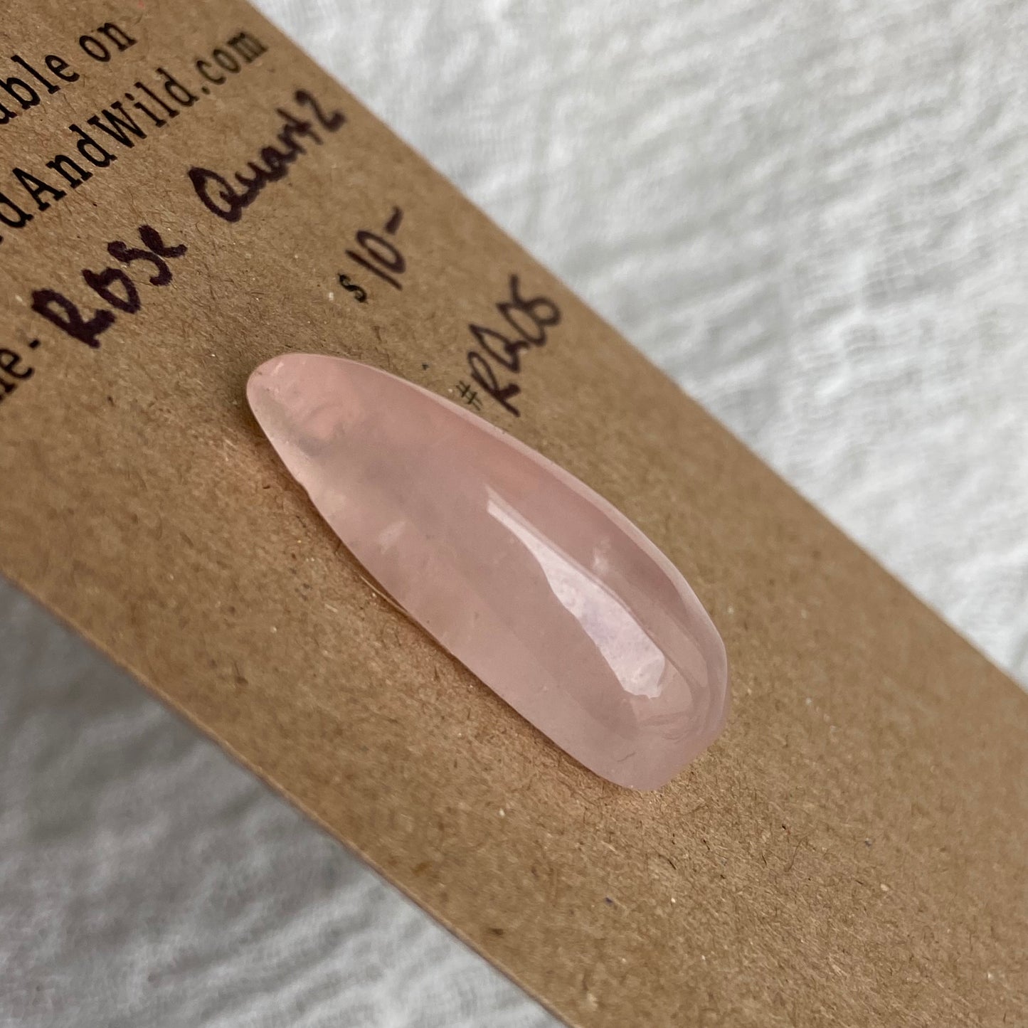 Rose Quartz Cabochon - RQ05